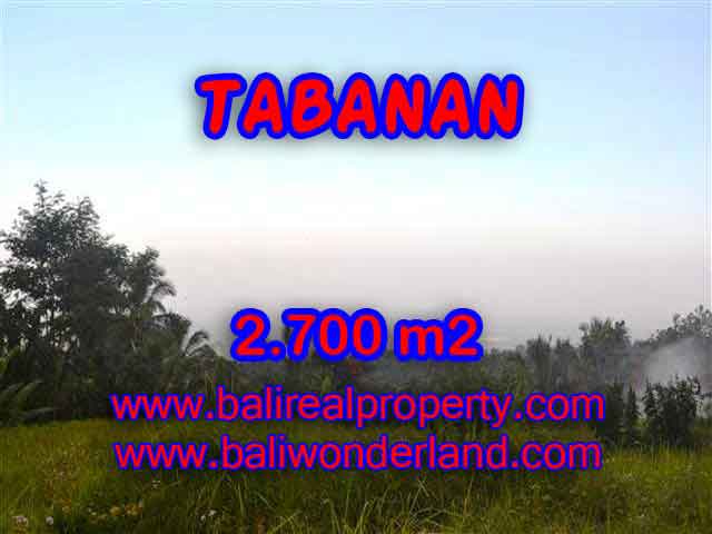TANAH DI TABANAN DIJUAL TJTB128 - INVESTASI PROPERTY DI BALI