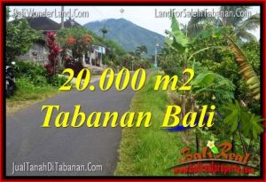 JUAL TANAH MURAH di TABANAN 200 Are View gunung dan sawah