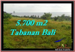 JUAL MURAH TANAH di TABANAN BALI 57 Are View sawah, laut dan gunung