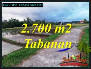 INVESTASI PROPERTY, JUAL TANAH MURAH di TABANAN BALI TJTB460